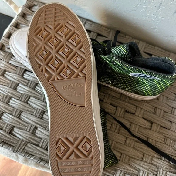 Converse Green High-Top Sneakers - Picture 2 of 4